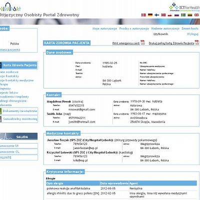 ICT for Health - Technologie Informacyjno-Komunikacyjne