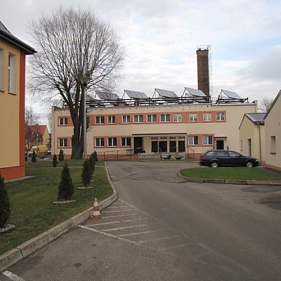 Rozpoczęto przebudowę budynku po byłej pralni na potrzeby Działu Fizjoterapii