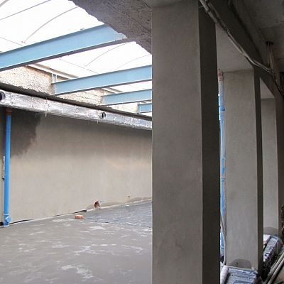 Wiosenne prace modernizacyjne i roboty budowlane w ramach projektu Geriatrii i Fizjoterapii