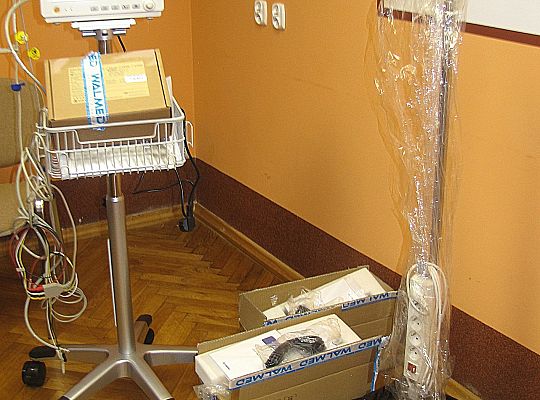 Dostarczono sprzęt specjalistyczny