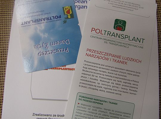 Światowy Dzień Donacji i Transplantacji
