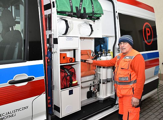 Nowy ambulans dla ZRM w Wicku