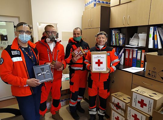 Kolejne dary od PCK Lębork