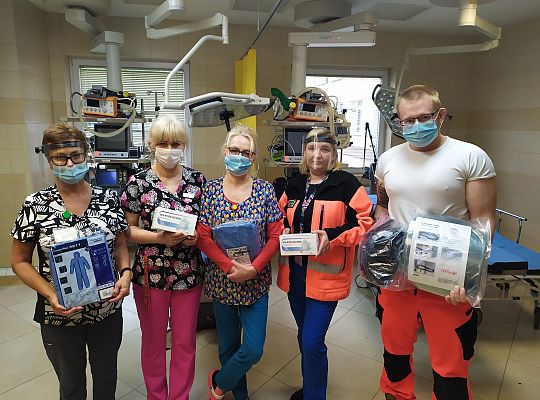 Otrzymaliśmy kolejne środki ochrony osobistej