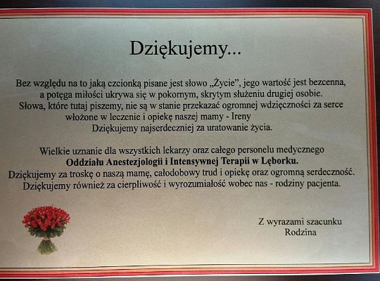 Oddział Anestezjologii i Intensywnej Terapii