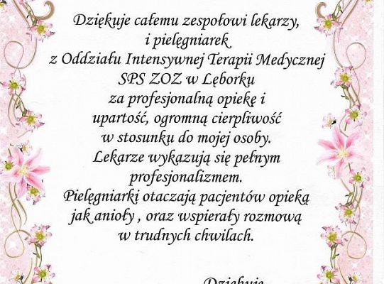 Oddział Anestezjologii i Intensywnej Terapii