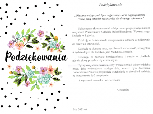 Oddział Rehabilitacyjny