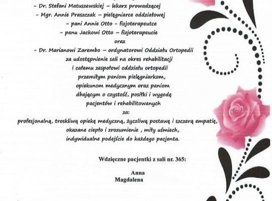 Oddział Rehabilitacyjny