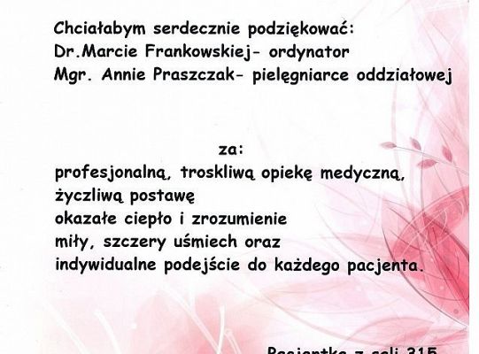 Oddział Rehabilitacyjny