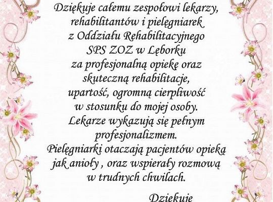 Oddział Rehabilitacyjny