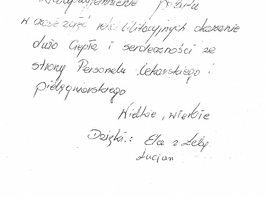 Oddział Rehabilitacyjny