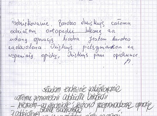 Oddział Chirurgii Urazowo-Ortopedycznej