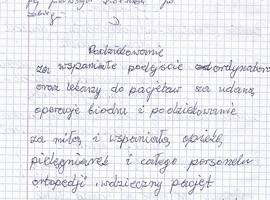 Oddział Chirurgii Urazowo-Ortopedycznej