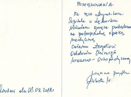 Oddział Chirurgii Urazowo-Ortopedycznej