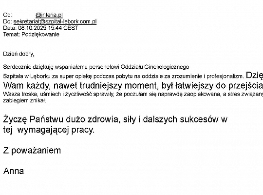 Oddział Ginekologiczno-Położniczy