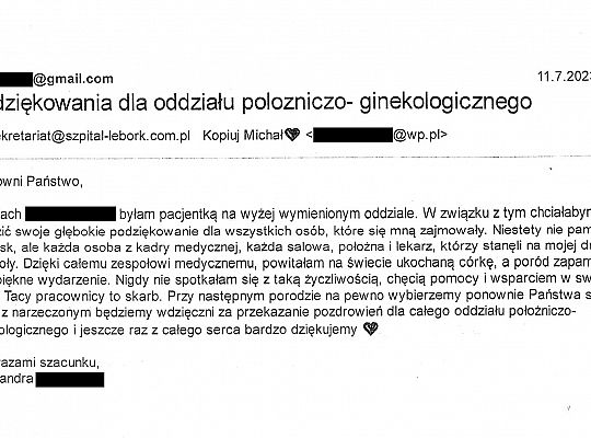 Oddział Ginekologiczno-Położniczy