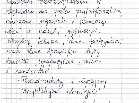 Oddział Pediatryczny