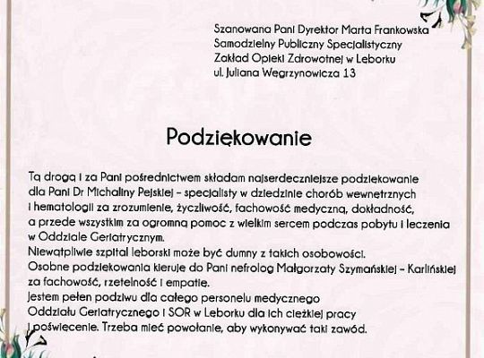 Oddział Chorób Wewnętrznych, Kardiologii i Geriatrii