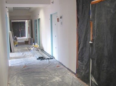 Postępy w pracach budowlano-remontowych