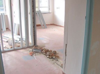 Postępy w pracach budowlano-remontowych