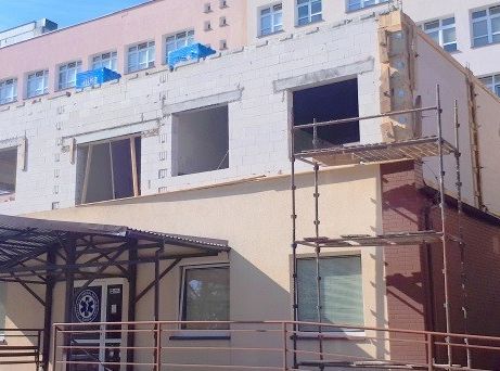 Postępy w pracach budowlano-remontowych