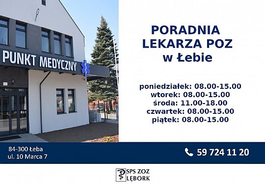 Otwarcie Poradnia Lekarzy Rodzinnych w Łebie