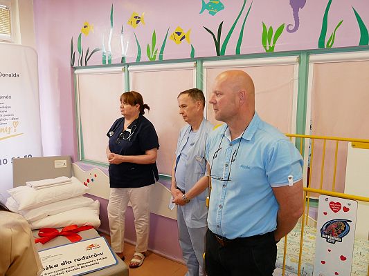 Wsparcie od Fundacji Ronalda McDonalda