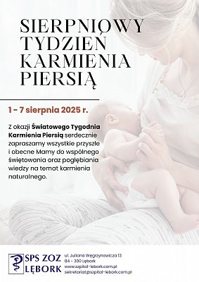 Zapraszamy na Światowy Tydzień Karmienia Piersią