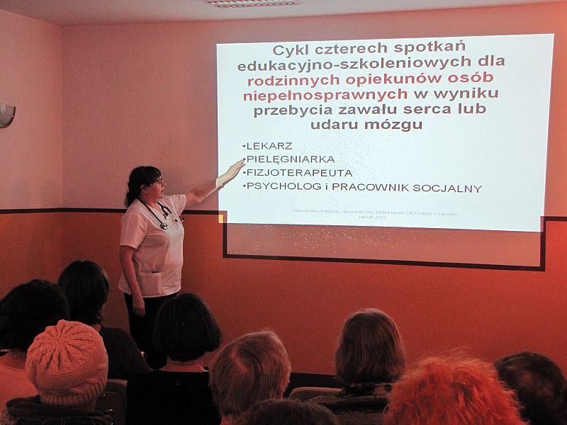 Rozpoczęto cykl szkoleń dla rodzinnych opiekunów osób niepełnosprawnych