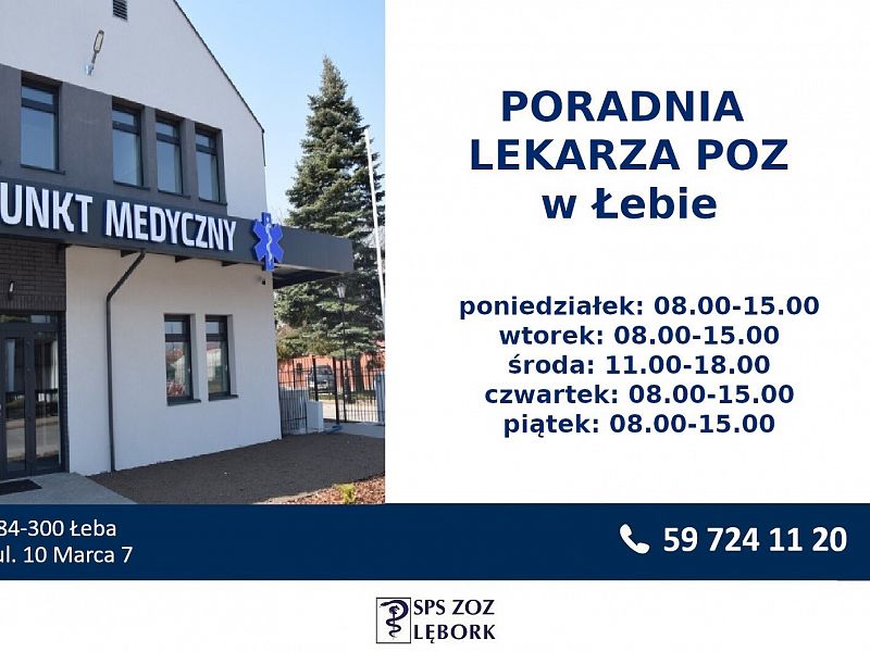 Otwarcie Poradnia Lekarzy Rodzinnych w Łebie