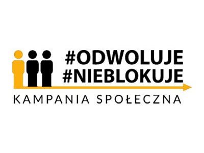 Kampania #ODWOLUJE #NIEBLOKUJE