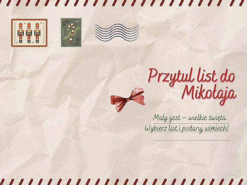 Przytul list do Mikołaja