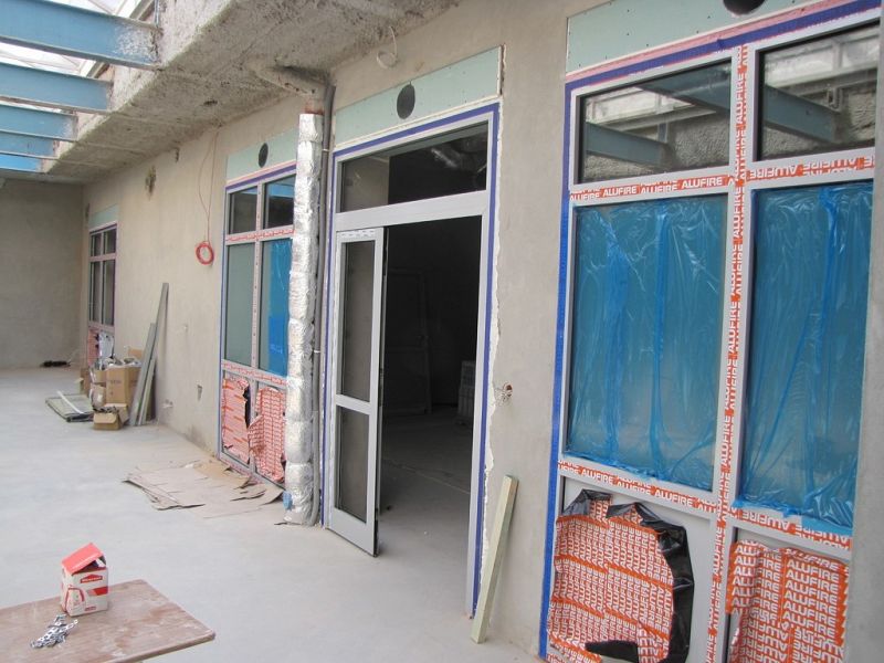 Prace modernizacyjne i roboty budowlane w ramach projektu Geriatrii i Fizjoterapii są kontynuowane