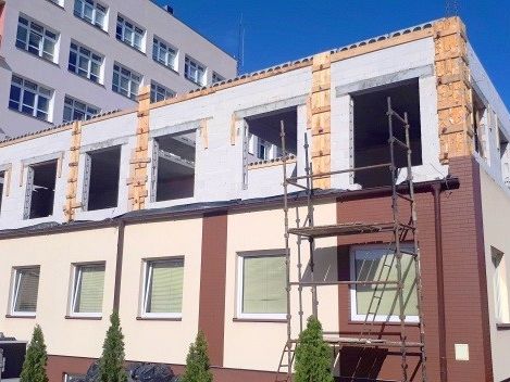 Postępy w pracach budowlano-remontowych